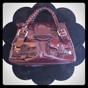 **SOLD** Valentino Histoire Burgundy Handbag
